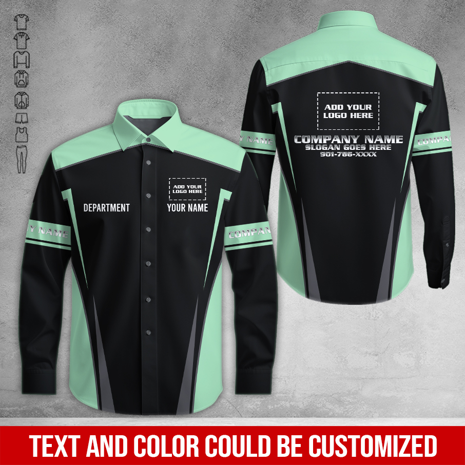 6138059-custom-company-brand-uniform-shirt-personalized-name-logo-colors-am989-88.jpg Custom Company Brand Uniform Shirt – Custom Name, - photo 88