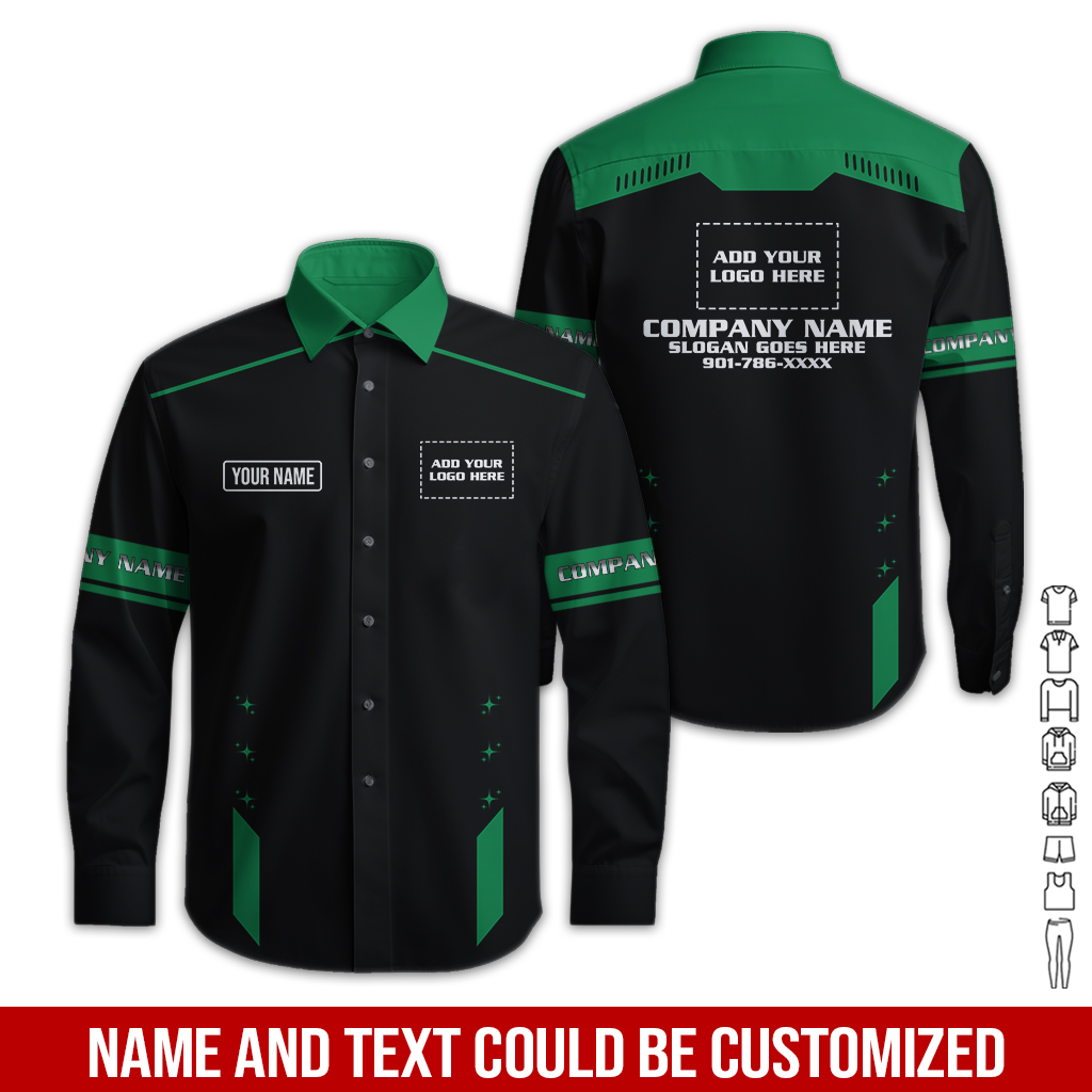 6141638-custom-company-brand-uniform-shirt-personalized-name-logo-colors-gl197-106.jpg Custom Company Brand Uniform Shirt – Custom Name, - photo 106