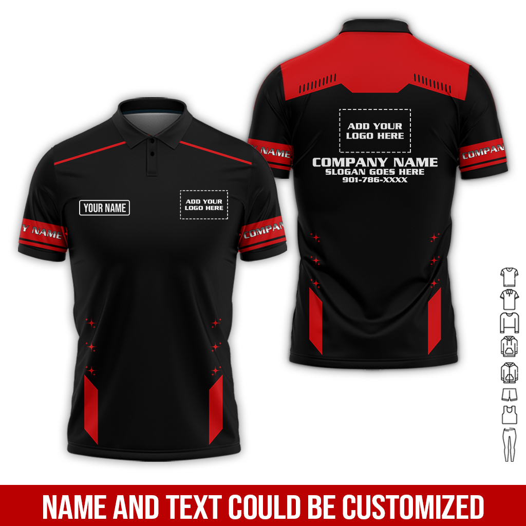 6141638-custom-company-brand-uniform-shirt-personalized-name-logo-colors-gl197-11.jpg Custom Company Brand Uniform Shirt – Custom Name, - photo 11