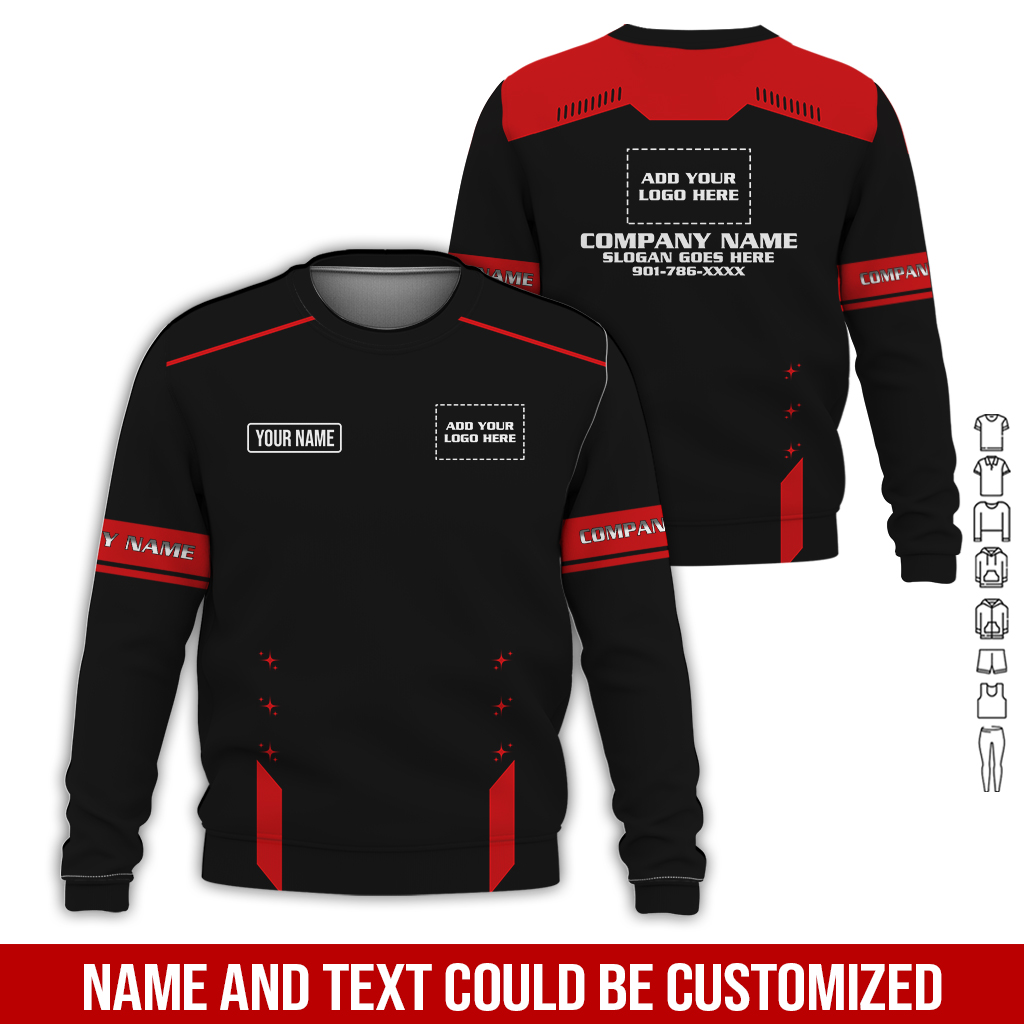 6141638-custom-company-brand-uniform-shirt-personalized-name-logo-colors-gl197-13.jpg Custom Company Brand Uniform Shirt – Custom Name, - photo 13