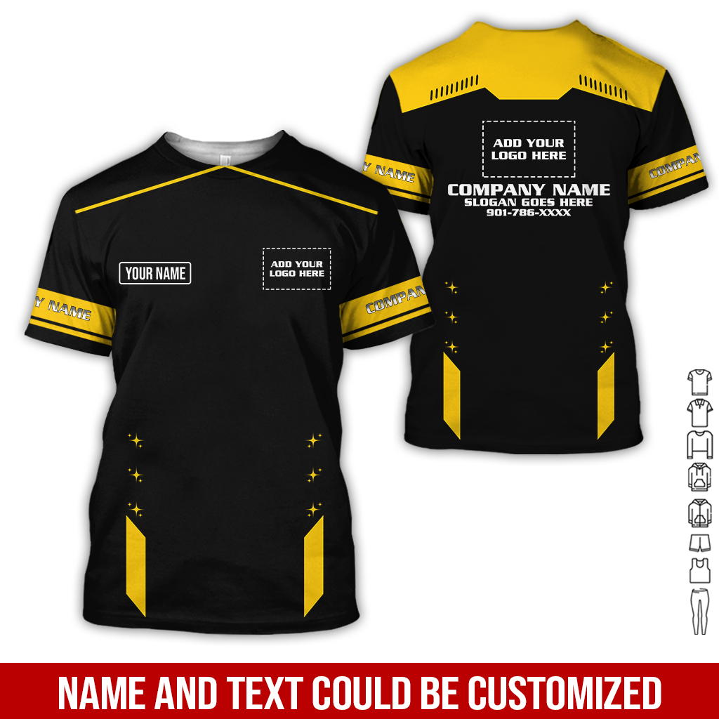 6141638-custom-company-brand-uniform-shirt-personalized-name-logo-colors-gl197-19.jpg Custom Company Brand Uniform Shirt – Custom Name, - photo 19