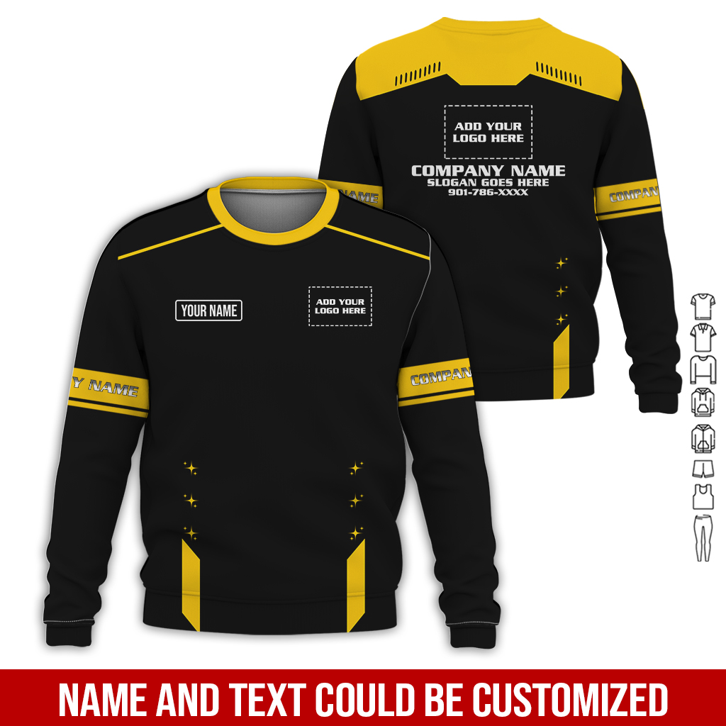 6141638-custom-company-brand-uniform-shirt-personalized-name-logo-colors-gl197-22.jpg Custom Company Brand Uniform Shirt – Custom Name, - photo 22