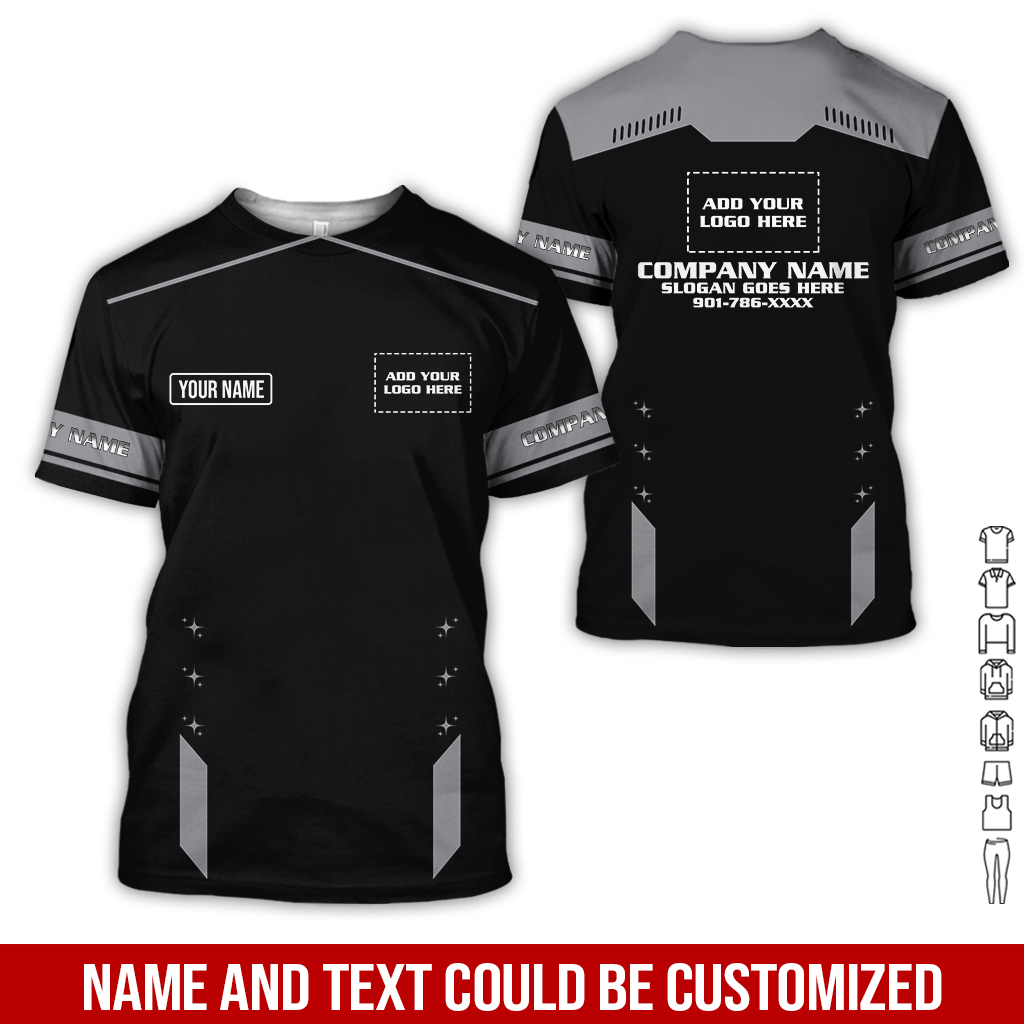 6141638-custom-company-brand-uniform-shirt-personalized-name-logo-colors-gl197-28.jpg Custom Company Brand Uniform Shirt – Custom Name, - photo 28