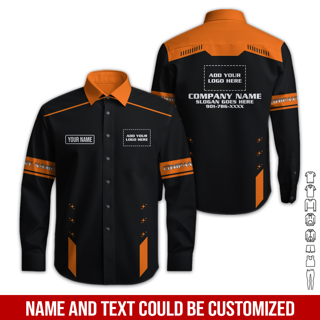 6141638-custom-company-brand-uniform-shirt-personalized-name-logo-colors-gl197-52.jpg Custom Company Brand Uniform Shirt – Custom Name, - photo 52