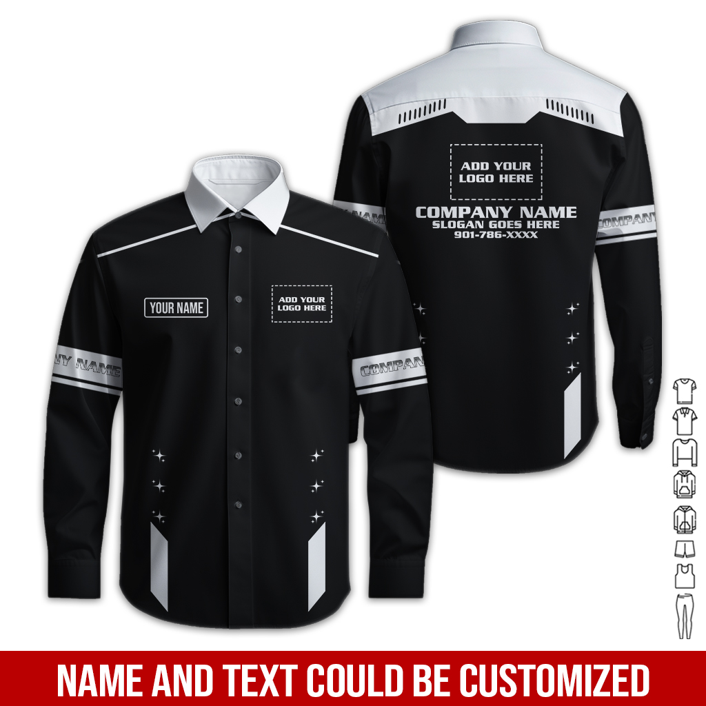 6141638-custom-company-brand-uniform-shirt-personalized-name-logo-colors-gl197-70.jpg Custom Company Brand Uniform Shirt – Custom Name, - photo 70