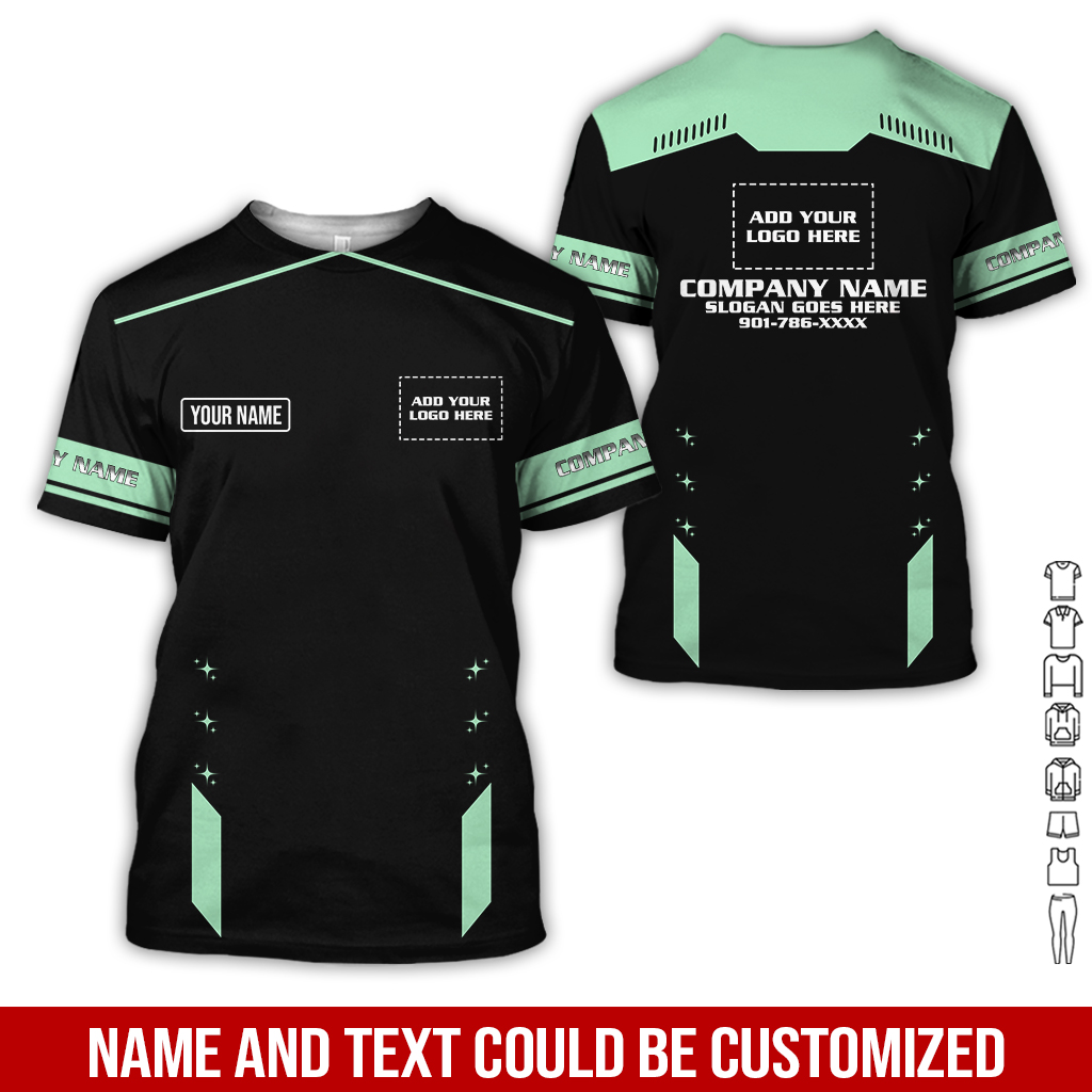 6141638-custom-company-brand-uniform-shirt-personalized-name-logo-colors-gl197-82.jpg Custom Company Brand Uniform Shirt – Custom Name, - photo 82