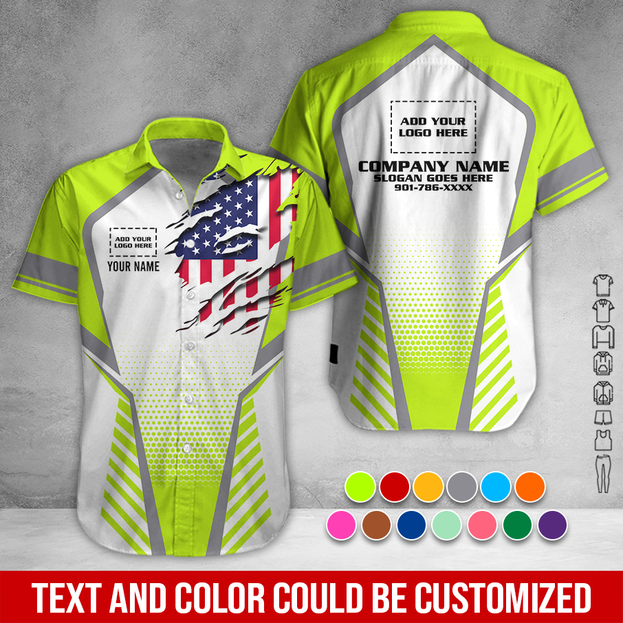 Custom Workwear Shirt – Add Your Logo & - photo 3