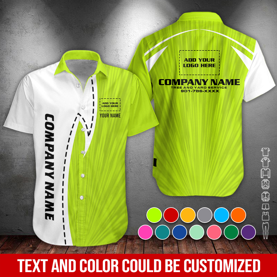 Custom Company Brand Uniform Shirt – Custom Name, - photo 3