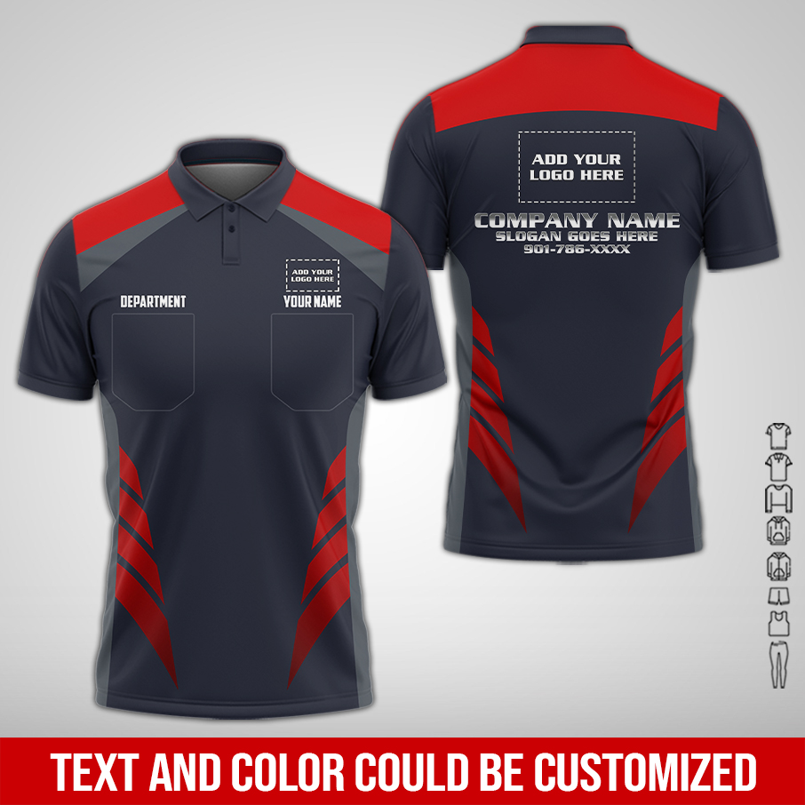 6149738-custom-company-brand-uniform-shirt-personalized-name-logo-colors-lv06-11.jpg Pocket - Custom Company Brand Uniform Shirt – - photo 11