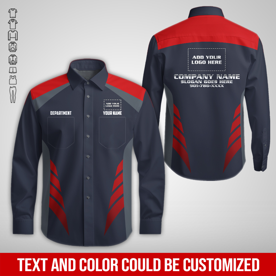 6149738-custom-company-brand-uniform-shirt-personalized-name-logo-colors-lv06-16.jpg Pocket - Custom Company Brand Uniform Shirt – - photo 16