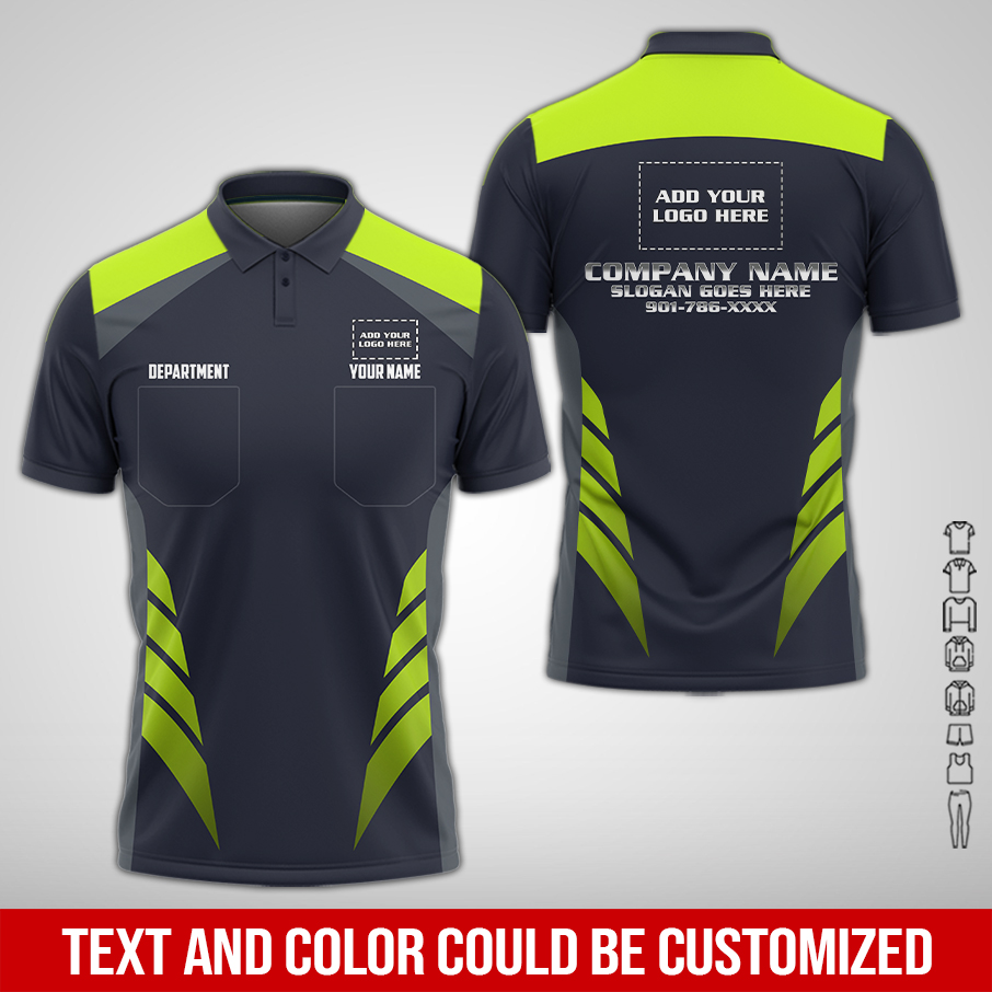 6149738-custom-company-brand-uniform-shirt-personalized-name-logo-colors-lv06-2.jpg Pocket - Custom Company Brand Uniform Shirt – - photo 2
