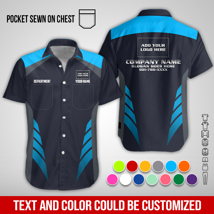 6149738-custom-company-brand-uniform-shirt-personalized-name-logo-colors-lv06-39.jpg Pocket - Custom Company Brand Uniform Shirt – - photo 39