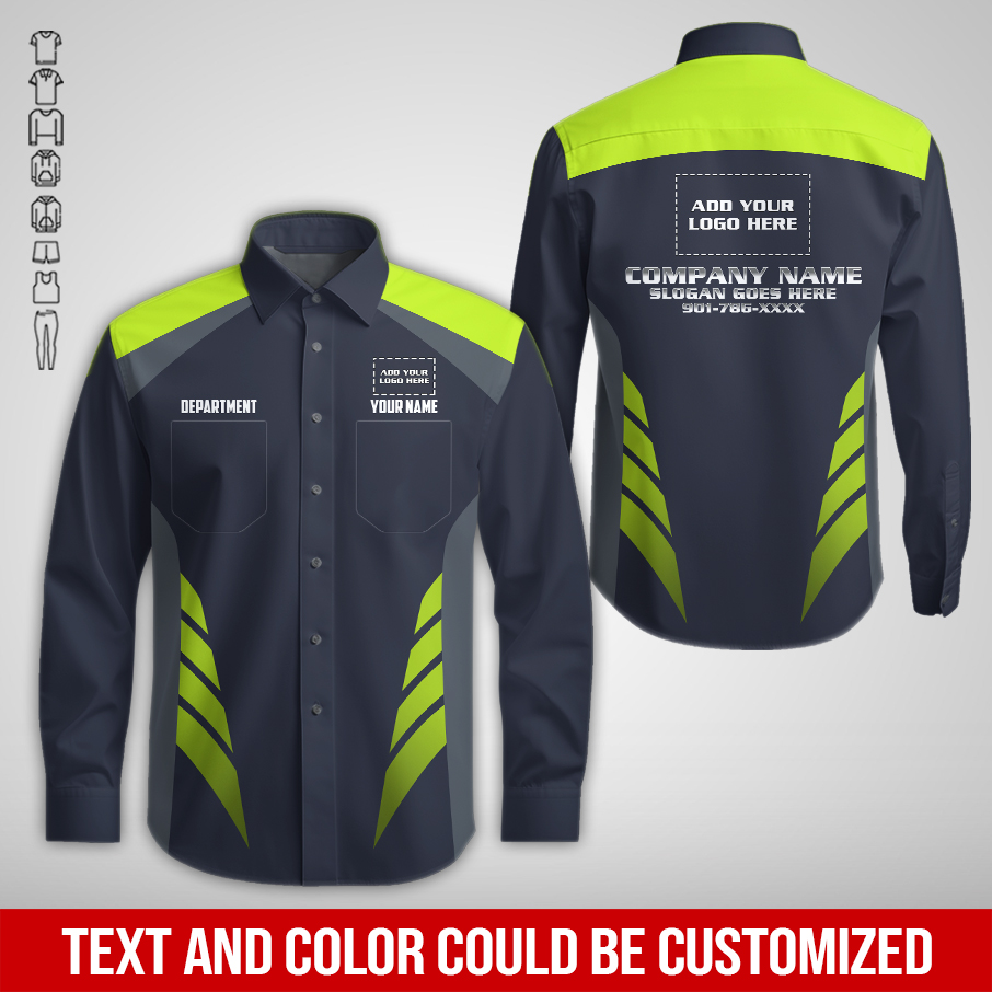 6149738-custom-company-brand-uniform-shirt-personalized-name-logo-colors-lv06-7.jpg Pocket - Custom Company Brand Uniform Shirt – - photo 7