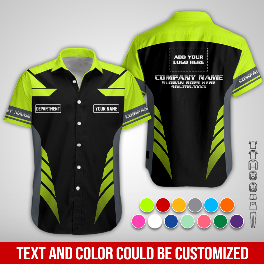 Custom Company Brand Uniform Shirt – Custom Name, - photo 3