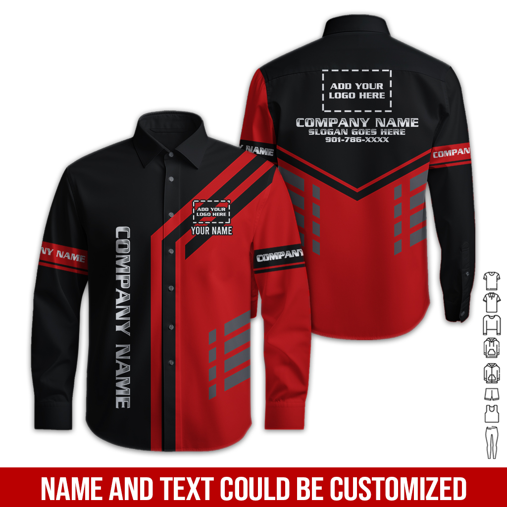 6153908-pocket-custom-company-brand-uniform-shirt-personalized-name-logo-colors-pc506-16.jpg Pocket-Custom Company Brand Uniform Shirt – - photo 16