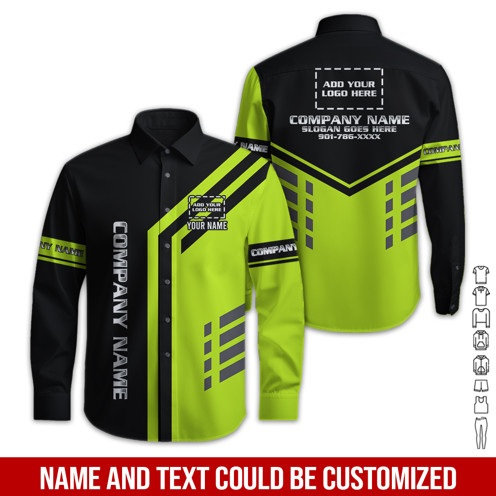 6153908-pocket-custom-company-brand-uniform-shirt-personalized-name-logo-colors-pc506-7.jpg Pocket-Custom Company Brand Uniform Shirt – - photo 7