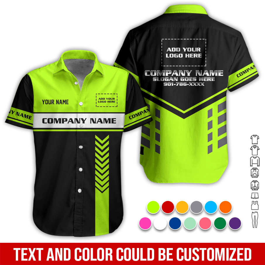 Custom Workwear Shirt – Add Your Logo & - photo 3