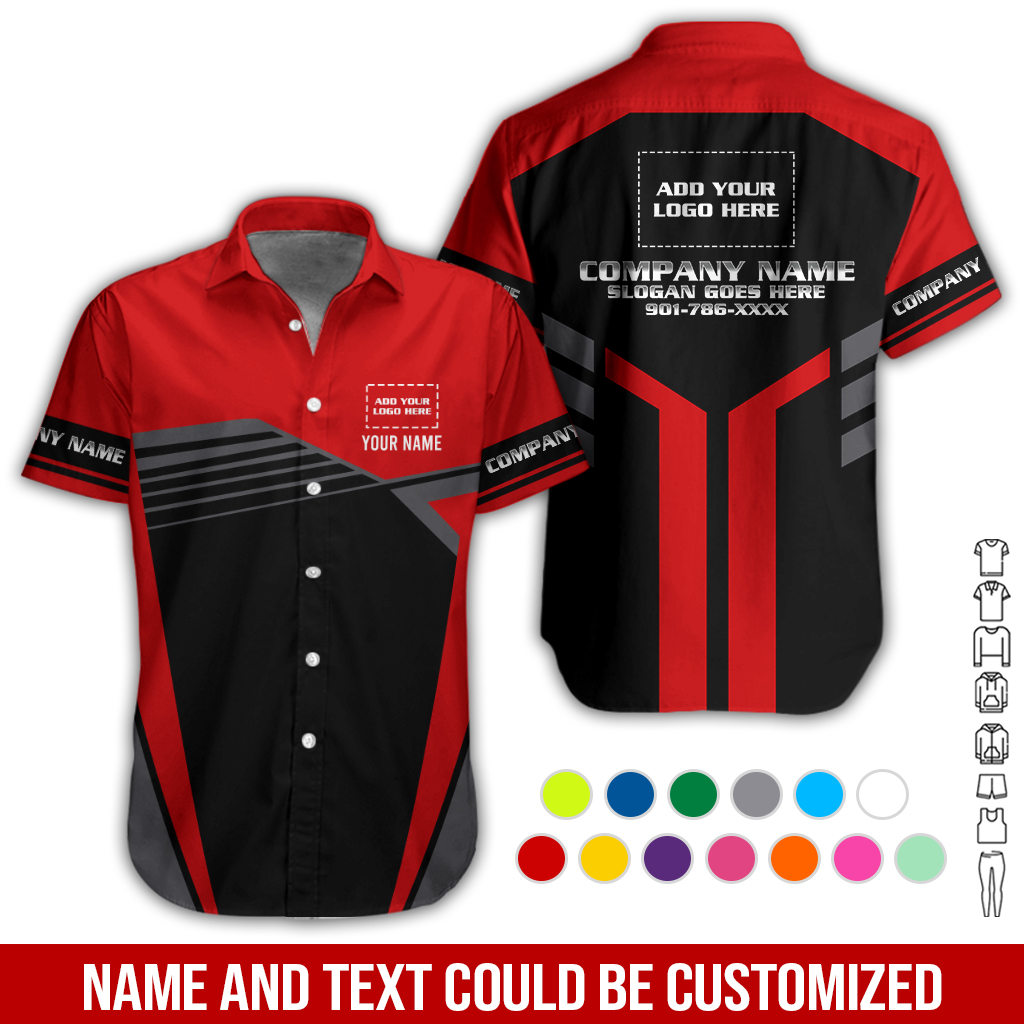Pocket-Custom Company Brand Uniform Shirt – - photo 12