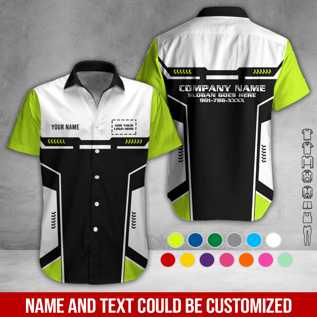 Pocket-Custom Company Brand Uniform Shirt – - photo 3