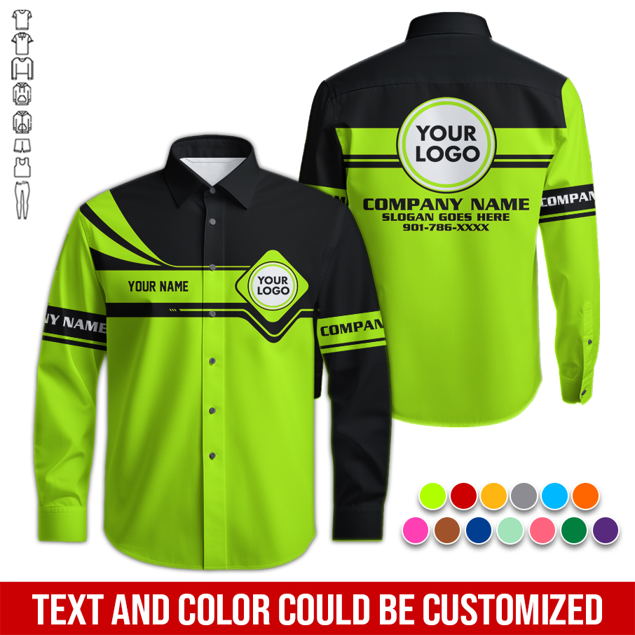 6160658-custom-workwear-shirt-add-your-logo-company-name-zm541-7.jpg Custom Workwear Shirt – Add Your Logo & - photo 7
