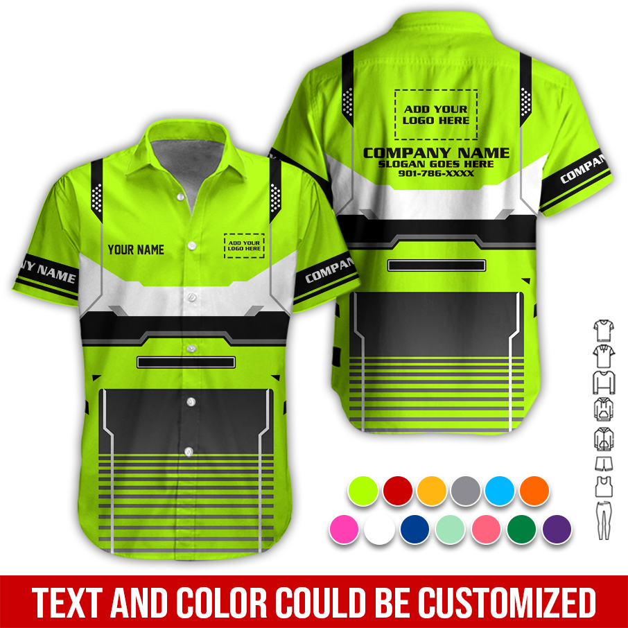 Custom Workwear Shirt – Add Your Logo & - photo 3