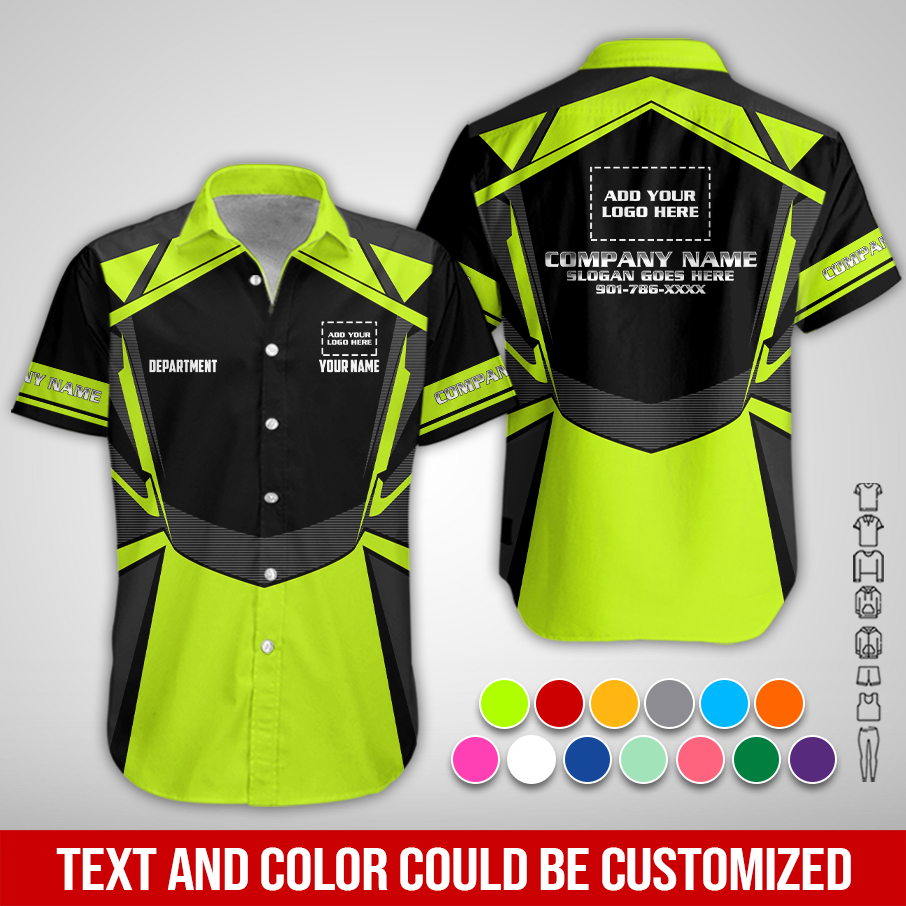 Custom Company Brand Uniform Shirt – Custom Name, - photo 3