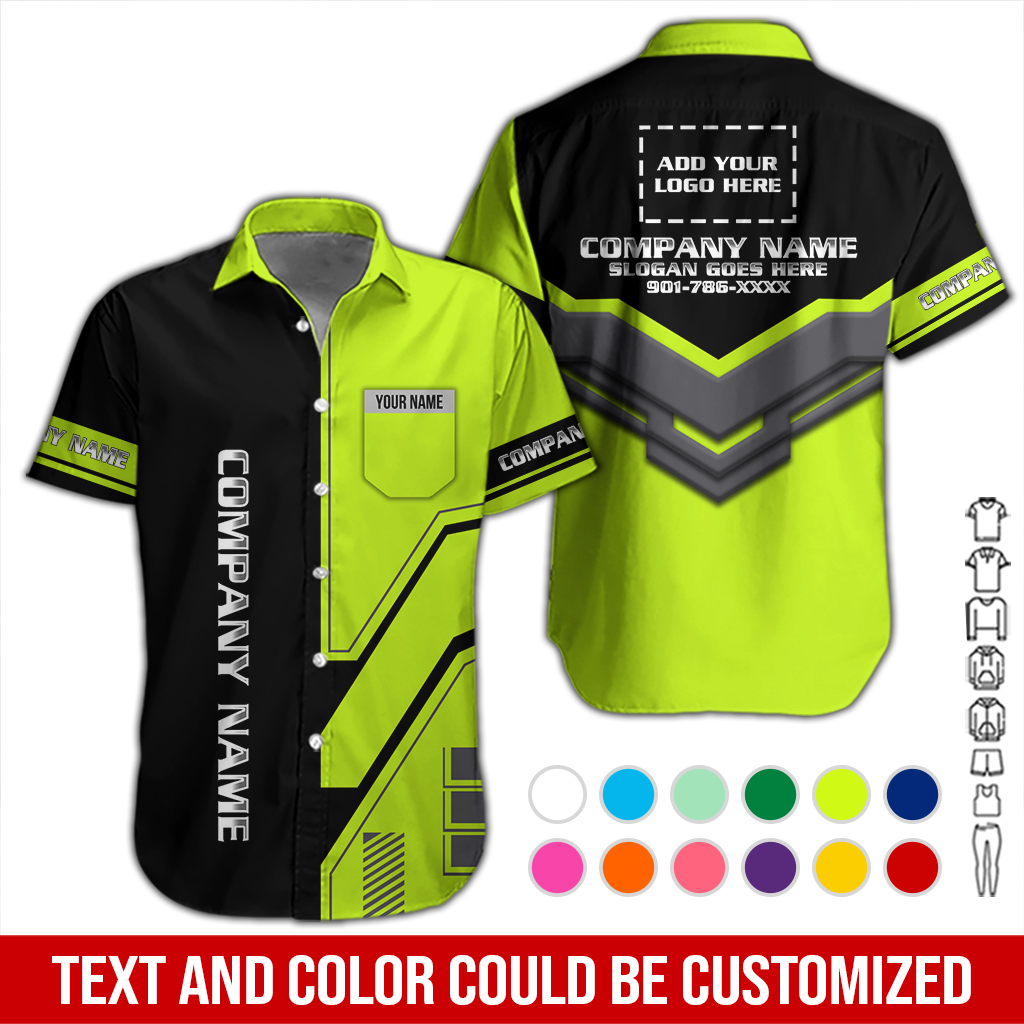 Pocket-Custom Company Brand Uniform Shirt – - photo 3