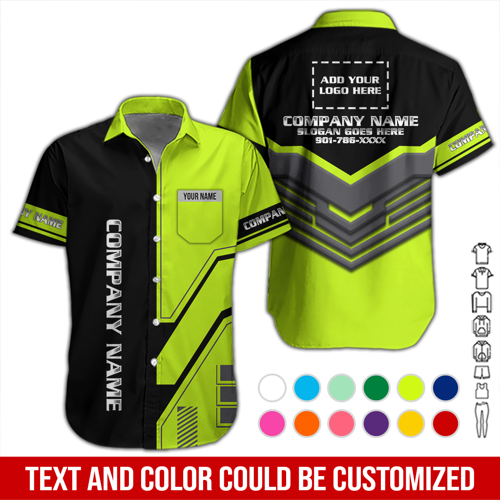Pocket-Custom Company Brand Uniform Shirt – - photo 3