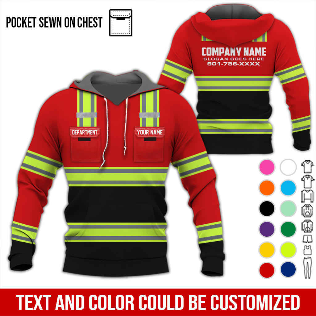 Pocket-Custom Workwear 3D Hoodie - photo 18