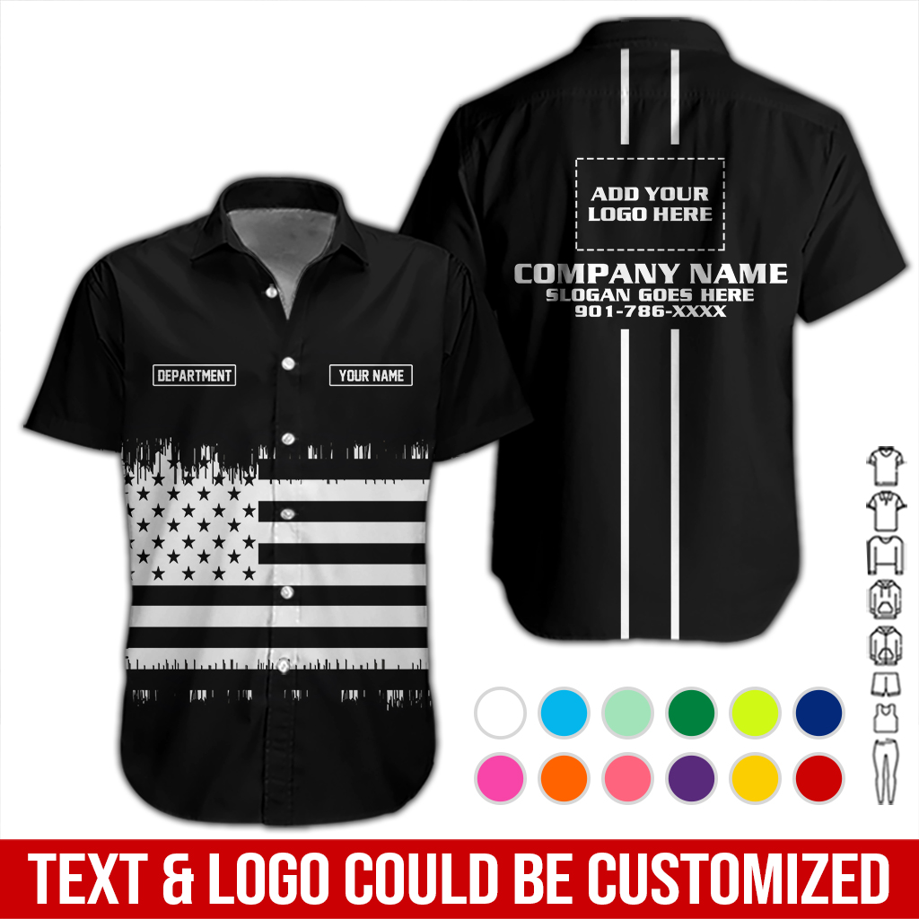 Custom Uniform American Flag 3D Hoodie - photo 3