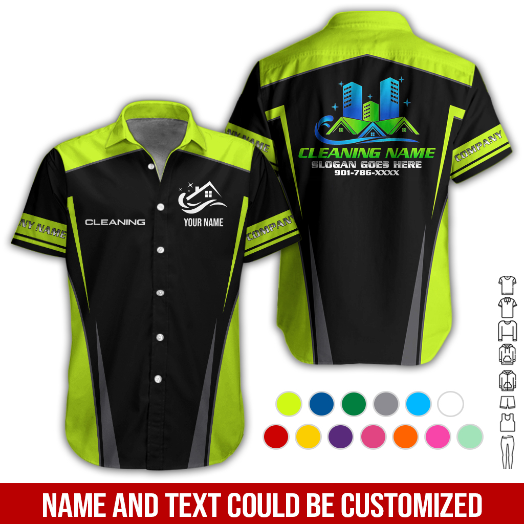 Custom Cleaning Service 3D Hoodie - photo 3
