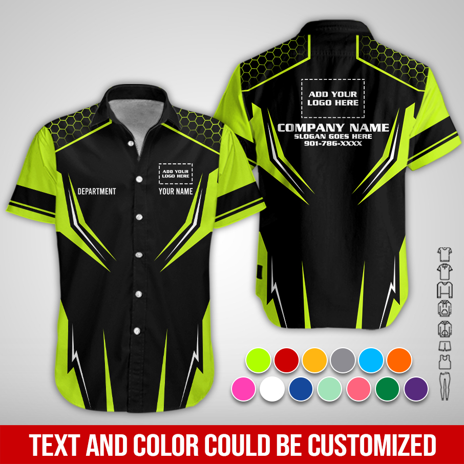 Custom Company Brand Uniform Shirt – Custom Name, - photo 120