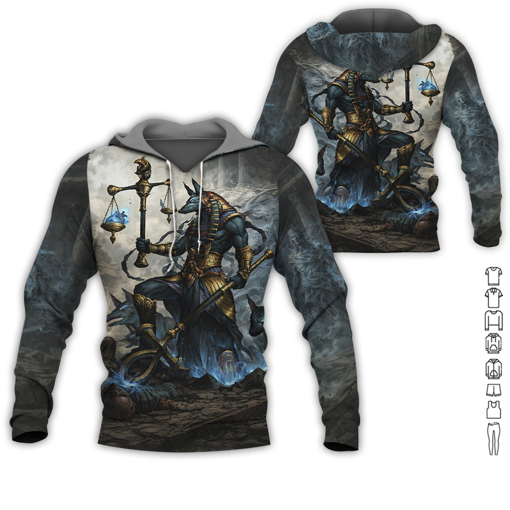 6176374-anubis-the-god-of-dead-3d-all-over-printed-clothes-gl228-5.jpg Anubis - the God of Dead 3D Hoodie - photo 5
