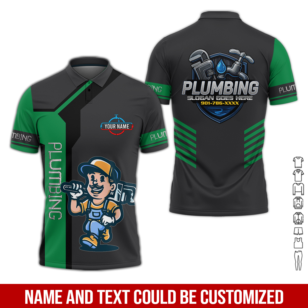 6176395-custom-plumbing-work-shirt-personalized-name-logo-hi-vis-colors-pc526-101.jpg Custom Plumbing Work Shirt – Custom Name, Logo - photo 101