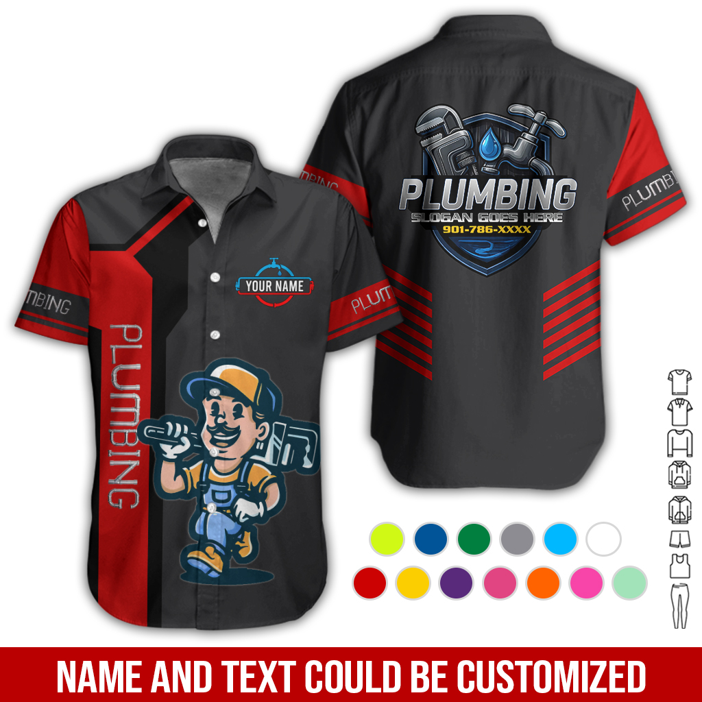 6176395-custom-plumbing-work-shirt-personalized-name-logo-hi-vis-colors-pc526-12.jpg Custom Plumbing Work Shirt – Custom Name, Logo - photo 12