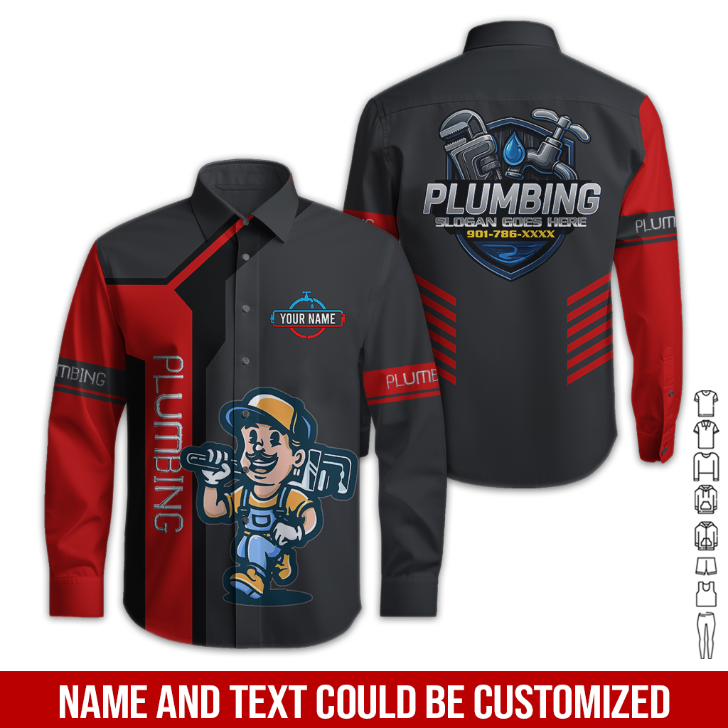 6176395-custom-plumbing-work-shirt-personalized-name-logo-hi-vis-colors-pc526-16.jpg Custom Plumbing Work Shirt – Custom Name, Logo - photo 16