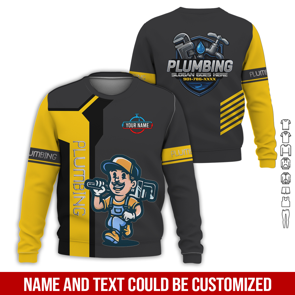 6176395-custom-plumbing-work-shirt-personalized-name-logo-hi-vis-colors-pc526-22.jpg Custom Plumbing Work Shirt – Custom Name, Logo - photo 22