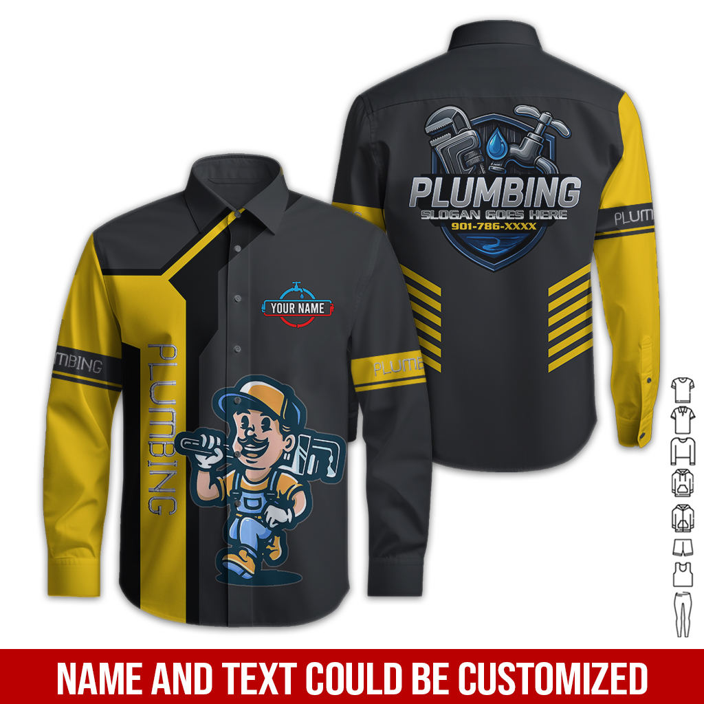 6176395-custom-plumbing-work-shirt-personalized-name-logo-hi-vis-colors-pc526-25.jpg Custom Plumbing Work Shirt – Custom Name, Logo - photo 25