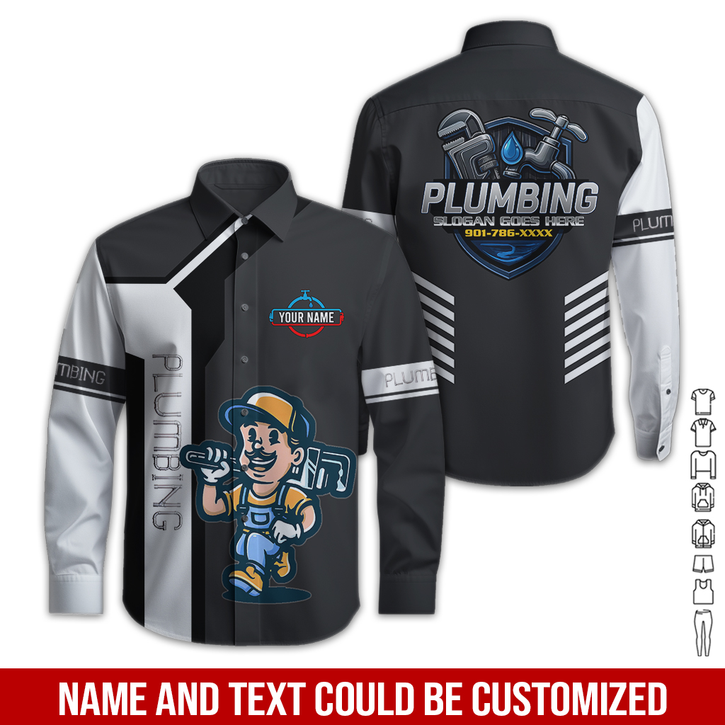6176395-custom-plumbing-work-shirt-personalized-name-logo-hi-vis-colors-pc526-70.jpg Custom Plumbing Work Shirt – Custom Name, Logo - photo 70