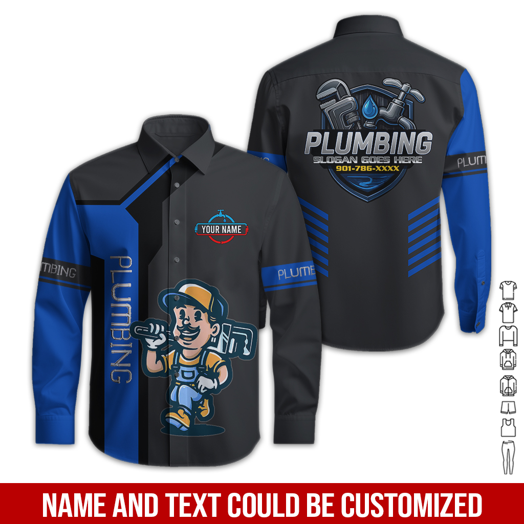 6176395-custom-plumbing-work-shirt-personalized-name-logo-hi-vis-colors-pc526-79.jpg Custom Plumbing Work Shirt – Custom Name, Logo - photo 79