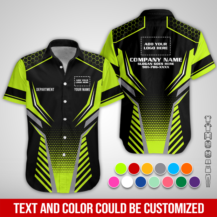 Custom Company Brand Uniform Shirt – Custom Name, - photo 3
