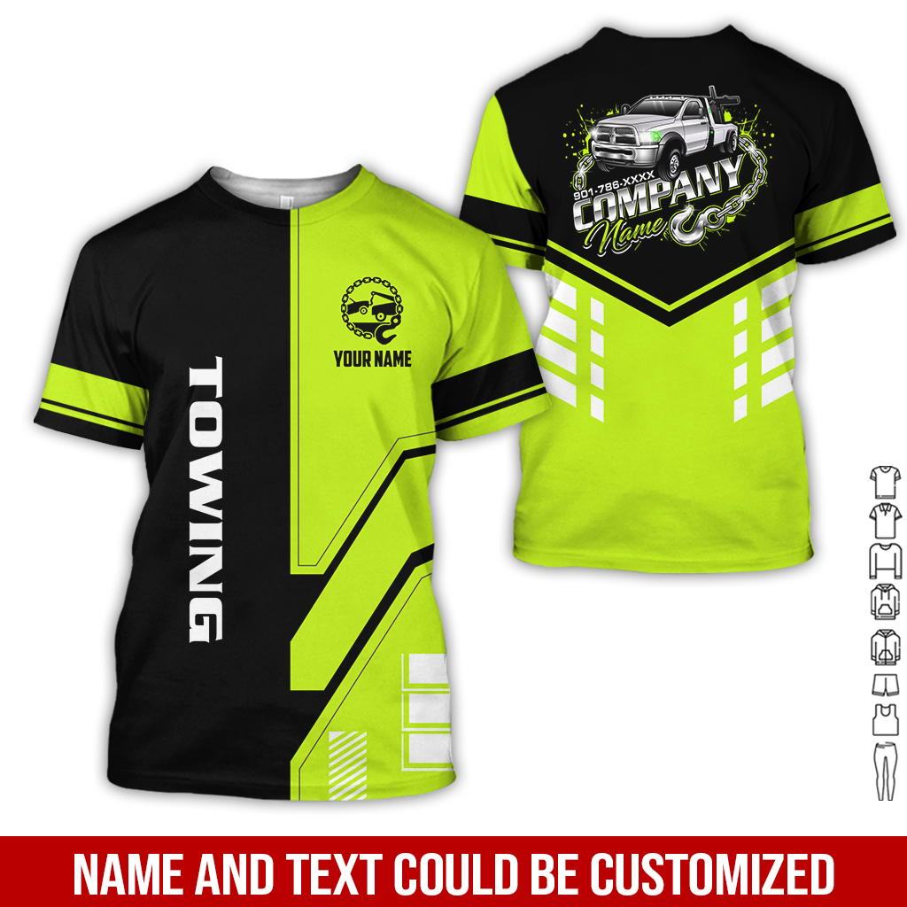 6179851-personalized-name-tow-truck-3d-all-over-printed-clothes-gl229-1.jpg Custom Tow Truck 3D Hoodie