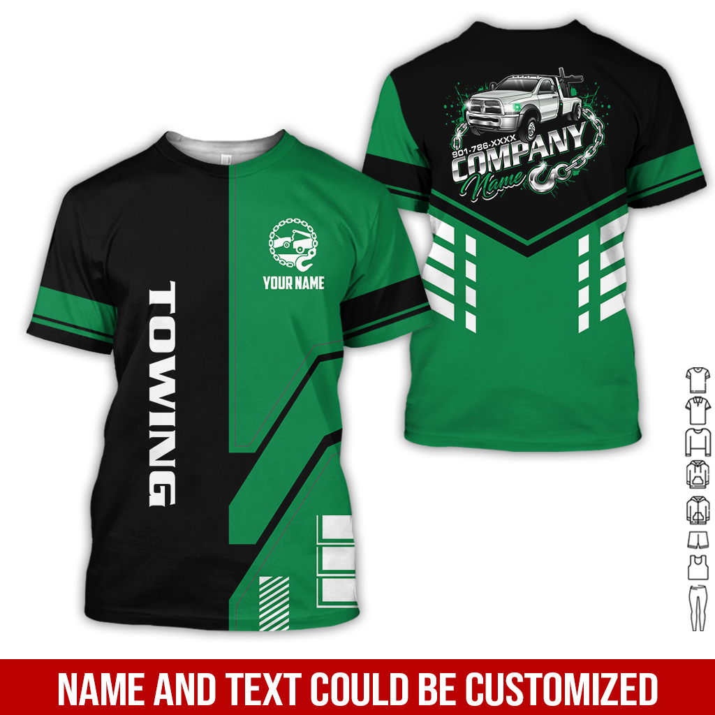 6179851-personalized-name-tow-truck-3d-all-over-printed-clothes-gl229-100.jpg Custom Tow Truck 3D Hoodie - photo 100