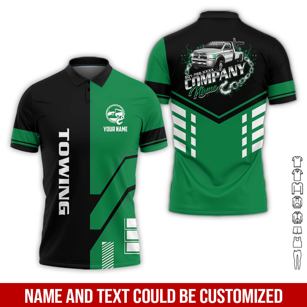 6179851-personalized-name-tow-truck-3d-all-over-printed-clothes-gl229-101.jpg Custom Tow Truck 3D Hoodie - photo 101