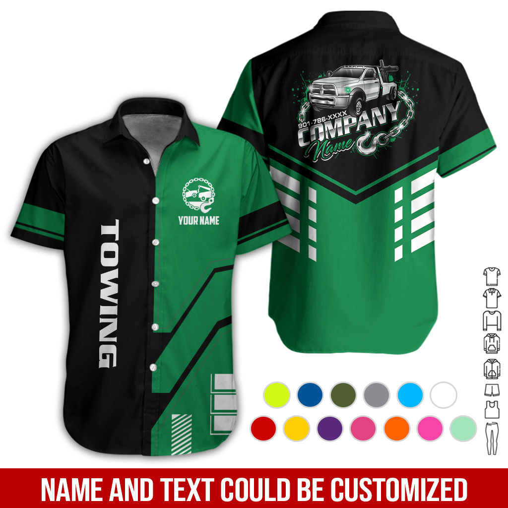 6179851-personalized-name-tow-truck-3d-all-over-printed-clothes-gl229-102.jpg Custom Tow Truck 3D Hoodie - photo 102