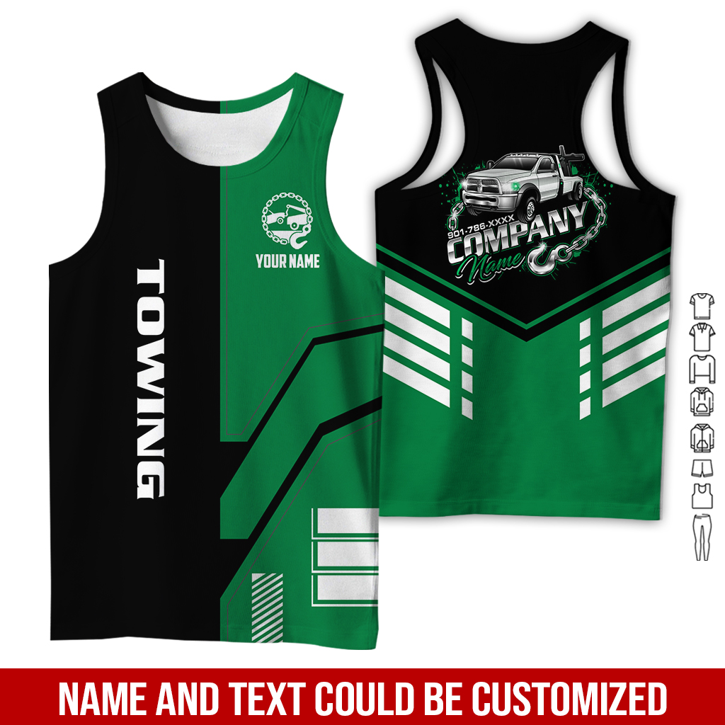 6179851-personalized-name-tow-truck-3d-all-over-printed-clothes-gl229-107.jpg Custom Tow Truck 3D Hoodie - photo 107
