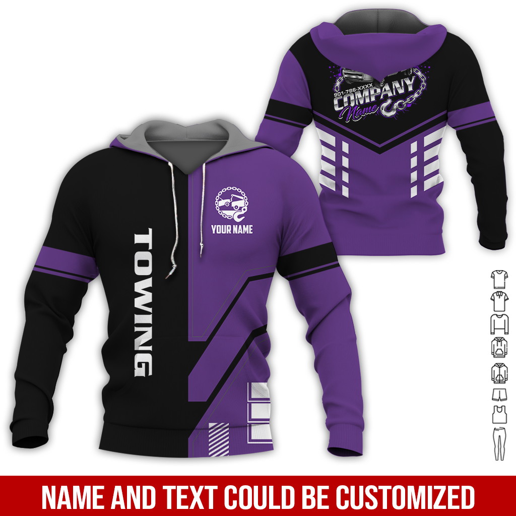 6179851-personalized-name-tow-truck-3d-all-over-printed-clothes-gl229-113.jpg Custom Tow Truck 3D Hoodie - photo 113