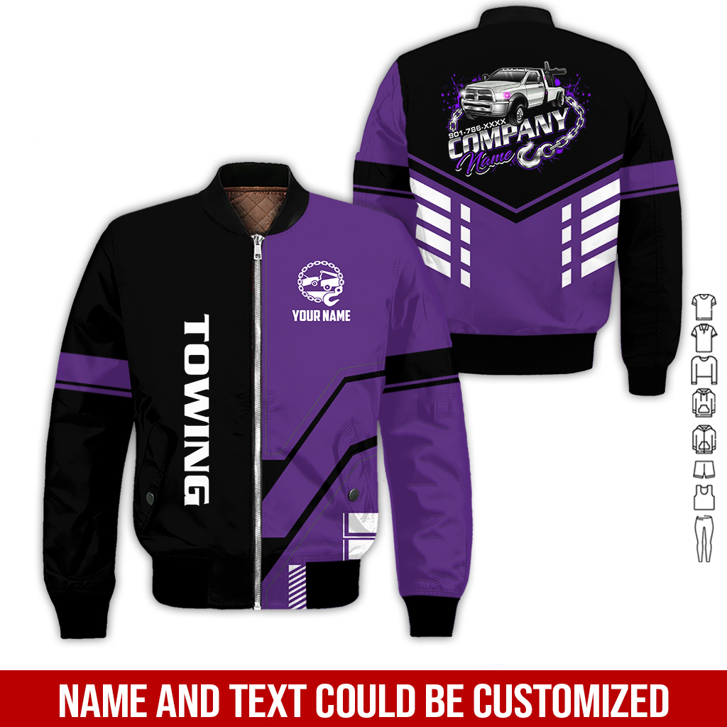 6179851-personalized-name-tow-truck-3d-all-over-printed-clothes-gl229-117.jpg Custom Tow Truck 3D Hoodie - photo 117