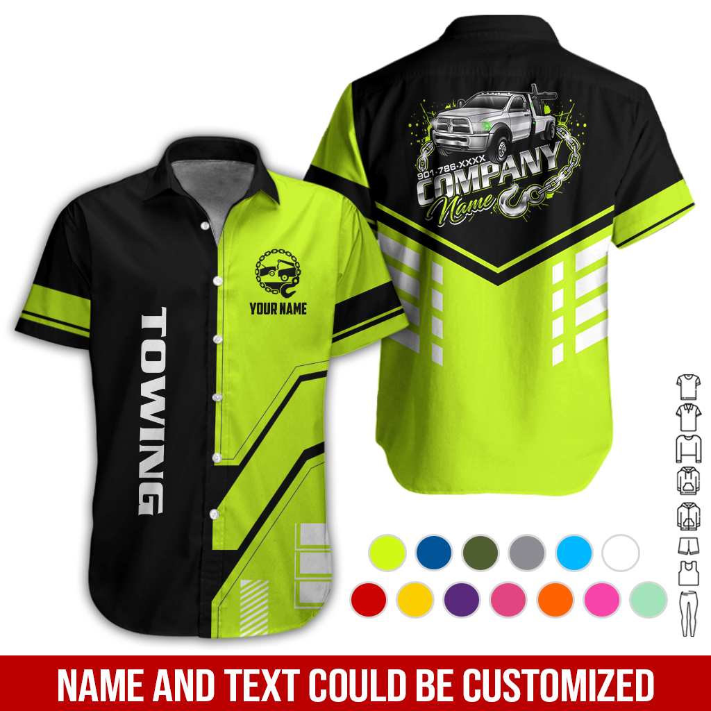 Custom Tow Truck 3D Hoodie - photo 3