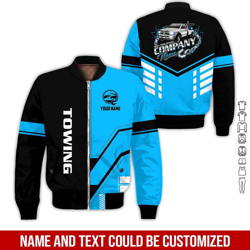 6179851-personalized-name-tow-truck-3d-all-over-printed-clothes-gl229-45.jpg Custom Tow Truck 3D Hoodie - photo 45